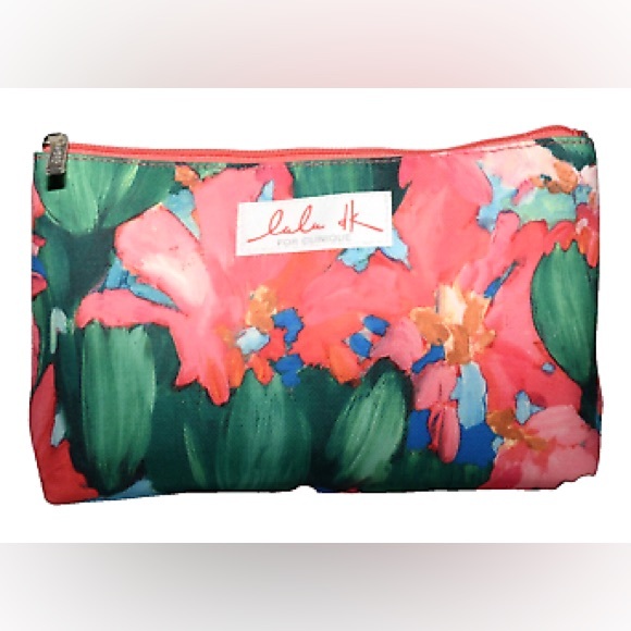 4 piece makeup bags: Lay-n-Go COSMO DELUXE, Clinique, Lala Dk, Jonathan Adler - Picture 6 of 6